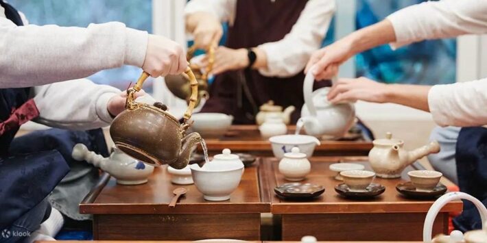 Traditional Korean Tea Ceremony & Making Tea Cookies