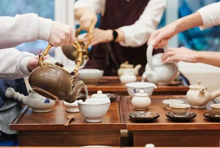 Traditional Korean Tea Ceremony & Making Tea Cookies